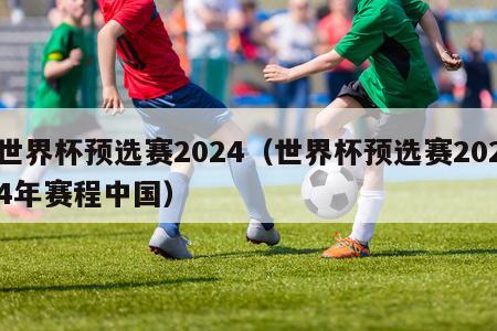 世界杯预选赛2024（世界杯预选赛2024年赛程中国）