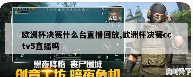 欧洲杯决赛什么台直播回放,欧洲杯决赛cctv5直播吗